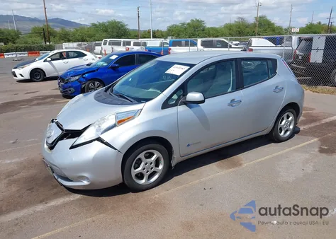 2015 Nissan Leaf Sv из США, поврежденный, VIN 1N4AZ0CP5FC307440